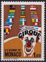 1977, Monako, 1293, 4. mezinárodní cirkusový festival v Monte Carlu ✶✶