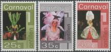 1977, Nizozemské Antily, 0323/0325, Karneval ve Willemstadu, Curacao ∗∗