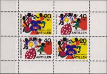 1977, Nizozemské Antily, A06, Příplatkové pro mládež ∗∗