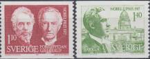 1977, Švédsko, 1010/1011, Nositelé Nobelovy ceny za rok 1917 ∗∗