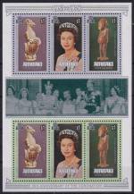 1978, Cookovy ostrovy-Aitutaki, A0023, 25. výročí korunovace královny Alžběty II. ✶✶