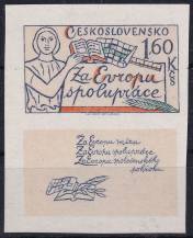 1978, ČSR II, 2274B, Za Evropu míru, spolupráce a společenského pokroku: spolupráce ✶✶ KD