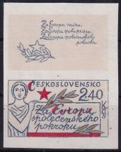 1978, ČSR II, 2275B, Za Evropu míru, spolupráce a společenského pokroku: společenský pokrok ✶✶ KH