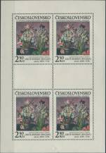 1978, ČSR II, PL2347, Umění - 30. výročí Slovenské národní galerie: J. Bohdan - Květinové zátiší ✶✶