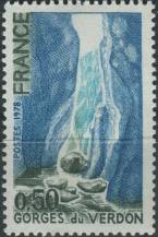 1978, Francie, 2077, Výplatní známka: Turismus ∗∗