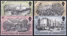1978, Guernsey, 0157/0160, Staré rytiny (I): Pohledy na St. Peter Port ✶✶