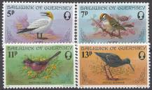 1978, Guernsey, 0165/0168, Ptactvo, **