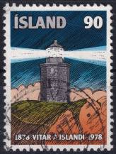 1978, Island, 0537, 100 let majáků na Islandu ⊙