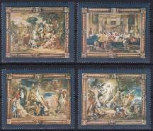 1978, Malta, 0562/0565, Vlámské nástěnné koberce (II)  ✶✶  