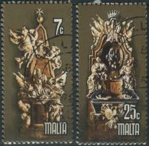 1978, Malta, 0569/0570, EUROPA: Stavební památky ⊙