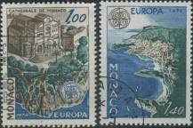 1978, Monako, 1319/1320, EUROPA: stavební památky ⊙
