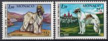 1978, Monako, 1347/1348, Mezinárodní výstava psů, Monte Carlo ✶✶