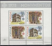 1978, Portugalsko, A023, EUROPA - Stavby, **