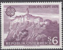 1978, Rakousko, 1573, EUROPA - Stavby, **