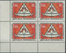 1978, Rakousko, 1579, Kongres mezinárodních svazů pracovníků ve stavebníctví a dřevařství, Vídeň ∗∗ ⊞ r