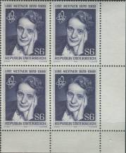 1978, Rakousko, 1588, 100. výročí narození Lise Meitnerové ∗∗ ⊞ r