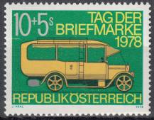 1978, Rakousko, 1592, Den poštovní známky, **
