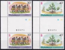 1978, Tuvalu, 0066/0067MsDČ, Výplatní známky: Zemské motivy ✶✶ o L