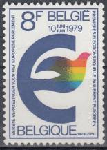1979, Belgie, 1976, První přímá volba do Evropského parlamentu, **