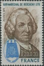 1979, Francie, 2134, 200. výročí úmrtí Maršála Ladislase de Bercheny ∗∗