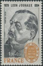 1979, Francie, 2151, 100. výročí narození Léona Jouhauxe ∗∗