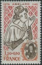 1979, Francie, 2156, 900. výročí narození Petruse Abaelarduse ∗∗