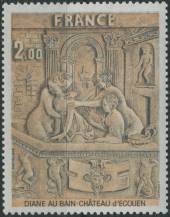 1979, Francie, 2167, Reliéf z renesančího muzea zámku Ecouen ∗∗