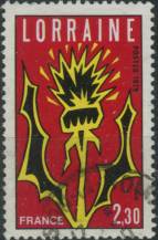 1979, Francie, 2178, Výplatní známka: Regiony Francie - Lotrinsko ⊙