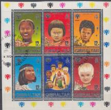 1979, Gibraltar, A06, Mezinárodní rok dětí, Vánoce ⊙