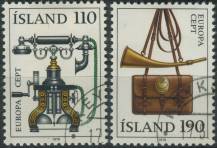 1979, Island, 0539/0540, EUROPA: Historie pošty a telekomunikací ⊙