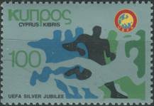 1979, Kypr, 0512, 25 let Evropského fotbalového svazu (UEFA) ∗∗