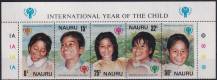 1979, Nauru, 0198/0202St, Mezinárodní rok dětí ✶✶ H