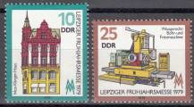 1979, NDR, 2403/2404, Lipské jarní veletrhy, **