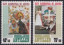 1979, Nizozemské Antily, 0383/0384, 25 let karnevalu na Arubě ∗∗