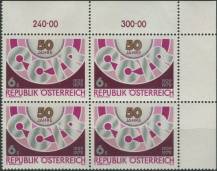 1979, Rakousko, 1598p, 50 let Mezinárodní rady pro rozhlasové vysílání ∗∗ ⊞ r