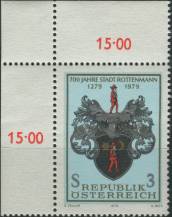 1979, Rakousko, 1613p, 700 let města Rottenmannu ∗∗