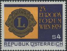 1979, Rakousko, 1624, Lions-Evropské fórum, Vídeň ∗∗