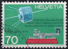 1979, Švýcarsko, 1163, Výročí (II): 50 let Unie Švýcarských radioamatérů (USKA) ⊙
