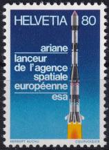 1979, Švýcarsko, 1164, Výročí (II): Evropská vesmírná organizace (ESA) ✶✶