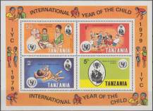 1979, Tanzanie, A018, Mezinárodní rok dětí ∗∗