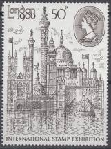 1980, Anglie, 0835, Mezinárodní výstava známek LONDON 1980, **