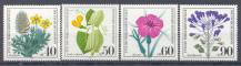 1980, Bundes, 1059/1062, Květiny, **