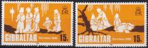 1980, Gibraltar, 0413/0414, Vánoce  ✶✶