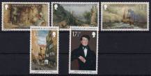 1980, Guernsey, 0213/0217, Vánoce: Obrazy Petera Le Lievre (1812 - 1878)  ✶✶ 