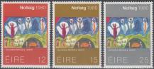 1980, Irsko, 0430/0432, Vánoce: Dětské kresby ∗∗