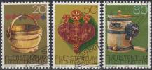 1980, Lichtenštejnsko, 0747/0749, Alpské hospodářské náčinní ⊙