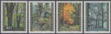 1980, Lichtenštejnsko, 0757/0760, Les v ročních obdobích ∗∗