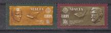 1980, Malta, 0615/0616, EUROPA, **