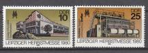 1980, NDR, 2539/2540, Lipské podzimní veletrhy, **