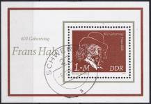 1980, NDR, A061, 400. výročí narození Franse Halse, ⊙